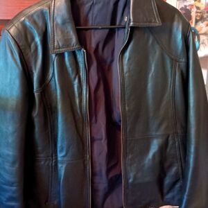 Leather jacket